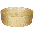Салатник стекло, круглый, 16х5 см, Miracle Gold Shiny, Akcam, 339-387