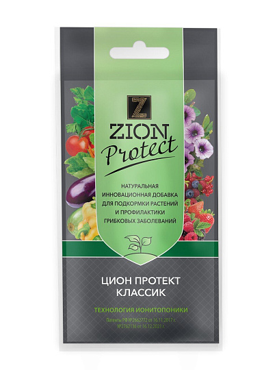 Удобрение Классик, универсальное, саше, субстрат, минеральное, саше, 40 г, Zion Protect