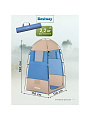 Палатка - кабинка 1-мест, 110х190 см, 1 слой, 1 комн, Bestway, 68002BW - фото 3
