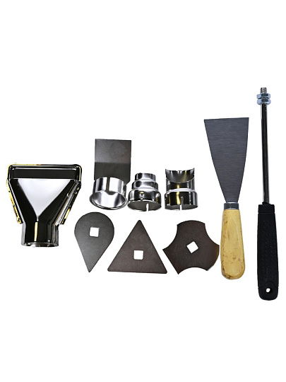 Фен строительный BifAces, AHG-2000-D, 2000 Вт, 500 л/мин, 60 °C, 600 °C, 2 режима