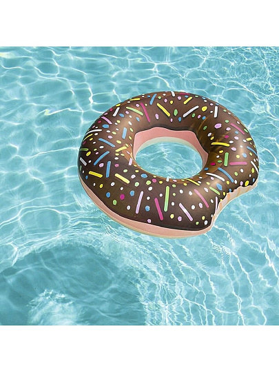 Круг надувной 107 см, Bestway, Пончик, от 12 лет, в ассортименте, 36118