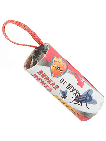 Инсектицид от мух, лента липкая, Бдительный страж