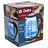 Чайник электрический Delta, DL-1202, черный, 1.5 л, 2200 Вт, скрытый нагревательный элемент, стекло - фото 4