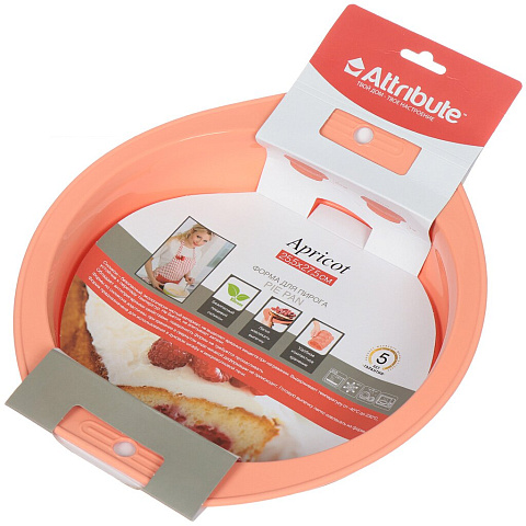 Форма для выпечки силиконовая Attribute Bake Apricot ABS306, 25 см