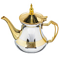 Чайник заварочный нержавеющая сталь, 0.8 л, RasheL, R-2108, зеркальный