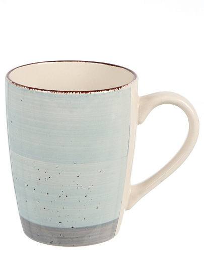 Кружка керамика, 360 мл, Mood, Domenik, DMD275, дымчато-голубая