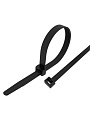 Хомут стяжной кабельный, 4.8х500 мм, нейлон, 100 шт, черный, Rexant, 07-0501
