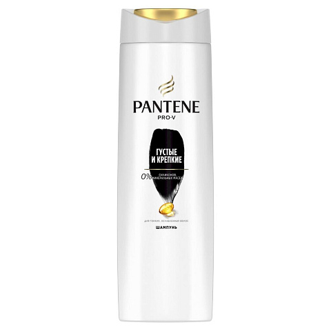 Шампунь Pantene Pro-V, Густые и крепкие, для тонких волос, 400 мл