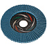 Круг лепестковый торцевой КЛТ2 для УШМ, LugaAbrasiv, диаметр 125 мм, посадочный диаметр 22 мм, зерн ZK60, шлифовальный - фото 2