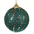 Елочный шар зеленый, 8 см, SYPMQB-102143 - фото 2