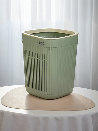 Корзина для мусора пластик, квадратный, 24х24х30.5 см, Y4-9282