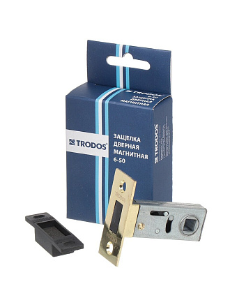 Защелка Trodos, 6-50 PB, 206020, магнит, золото