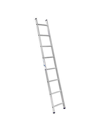 Лестница приставная, 1 секция, 8 ступеней, алюминий, 2.23 м, 150 кг, Alumet, 5108