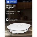 Мармит керамика, 3.8 л, 27.8х48х16.8 см, с крышкой, овальный, Daniks, Классика, Y4-2752, белый - фото 8