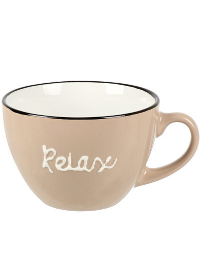 Кружка керамика, 420 мл, Relax Big, Atmosphere, AT-K3628
