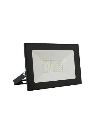 Прожектор светодиодный, Ultraflash, LFL-5001 C02, 50 Вт, 6500 К, черный, 12317