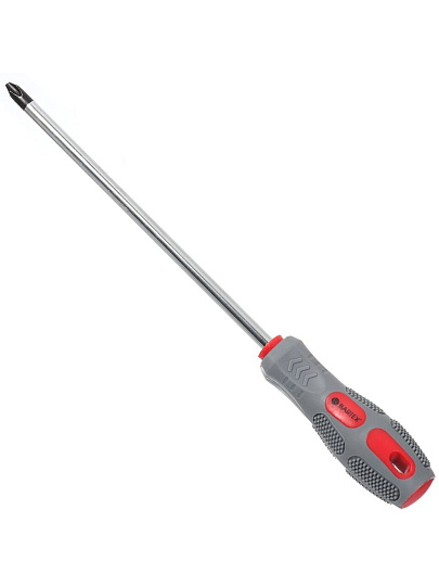 Отвертка крестовая, Bartex, PH3, 3х200 мм, антискользящая двухкомпонентная, CrV сталь, K0029N