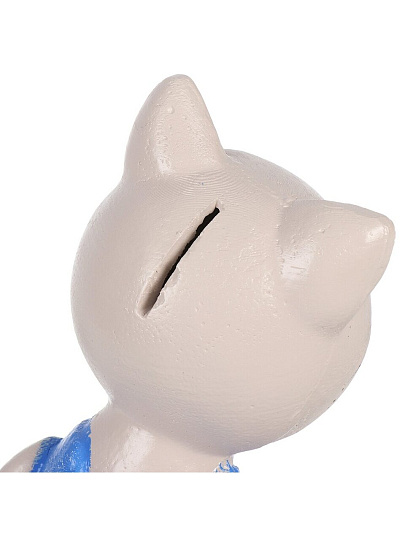 Копилка Кот-Обормот, 13х13х23 см, гипс, 12 0120 0003, карамель