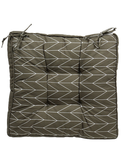 Сиденье мягкое 100%пэ, 40х40 см, зеленое, A140081