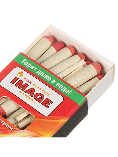 Спички охотничие, Image, 43 мм, 20 шт, экстрим