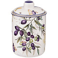 Банка с крышкой Прованс оливки 14,5x10,5 см 750 мл, 104-748