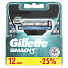 Сменные кассеты для бритв Gillette, Mach3, для мужчин, 12 шт - фото 2