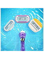 Станок для бритья Gillette, Venus Swirl, для женщин, 1 сменная кассета, VNS-81534267 - фото 7