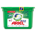 Капсулы для стирки Ariel, Pods Все-в-1 Горный родник, для белого белья, 15 шт, капсула 28.8 г
