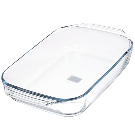 Форма для запекания стекло, 25х39 см, прямоугольная, + варежка, Pyrex, Optimum, 409B000NY