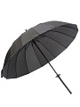 Зонт полуавтомат, трость, 16 спиц, 68 см, черный, Y4-11564 - фото 3