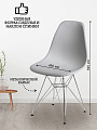 Стул обеденный полипропилен, до 110 кг, серый, Миринда, T2023-053 - фото 2