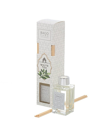 Аромадиффузор 75 мл, 6х6х6.2 см, Белый чай, BGT0102