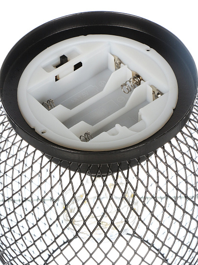 Фонарь декоративный 15х15х19 см, на батарейках, Лотос, Y4-11345