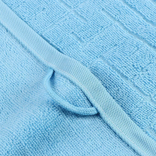Полотенце банное 50х90 см, 100% хлопок, 541 г/м2, Galiha Jacquard, Anilsan, бирюзовое, Турция, 40705090