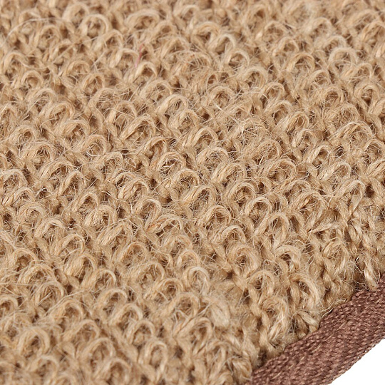 Мочалка банная брус, джут, жесткая, Beauty Format, 58716-7245