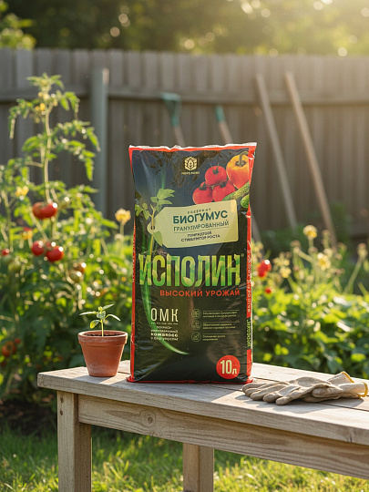 Удобрение Высокий урожай, универсальное, гранулы, 10 л, Исполин