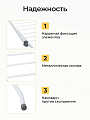 Сушилка для белья напольная, полотно 8 м, 90х53х83 см, складная, 10 прутьев, 8 кг, 100101D - фото 5