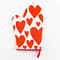 Варежка-прихватка «Этель» Red hearts 20х27см,100% х/л, ватин 250 г/м2 двухсторонняя, 5376653 - фото 4