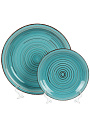 Сервиз столовый керамика, 19 предметов, на 6 персон, Domenik, Laguna, DMS100, голубой - фото 4