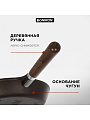 Сковорода чугун, 24 см, Boniron, съемная ручка, с деревянной ручкой, индукция, BС24-02 - фото 9