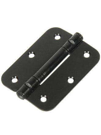 Петля накладная для деревянных дверей, БелТИЗ, 80 мм, ПН5-80У, черная