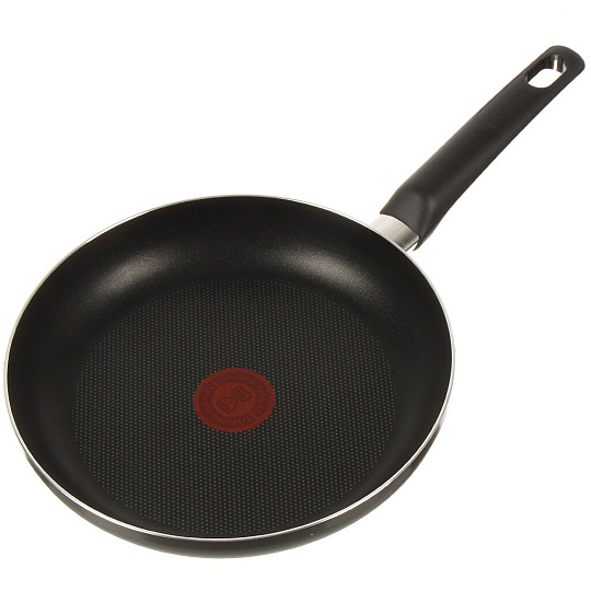 Сковорода алюминий, 24 см, антипригарное покрытие, Tefal, Easy Plus, 042 37 124
