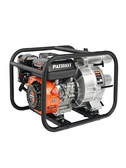 Мотопомпа бензиновая Patriot, 3 '', 5150 Вт, глубина погружения 7 м, максимальный напор 30 м, 65 м³/ч, 3065 SF