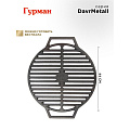Решетка для гриля 440 мм, Гурман, DavrMetall, чугун, рукоятка чугун, круглая - фото 8