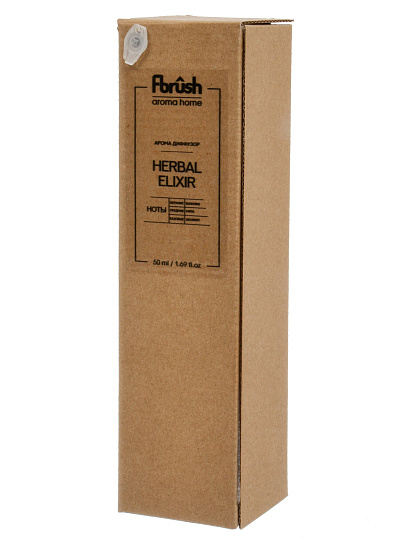 Аромадиффузор декоративный Fbrush, 50 мл, 5.5х21 см, Aroma home Herbal Elixir, DPC50-8