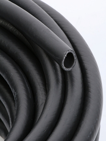 Шланг поливочный 1/2 '' '', внутренний d12 мм, 6 атм, армированный, 25 м, 3 слоя, Клевер, ТЭП, черный