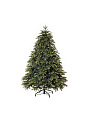 Елка новогодняя напольная, 210 см, Богемская, ель, зеленая, хвоя литая + ПВХ пленка, 22210, ЕлкиТорг