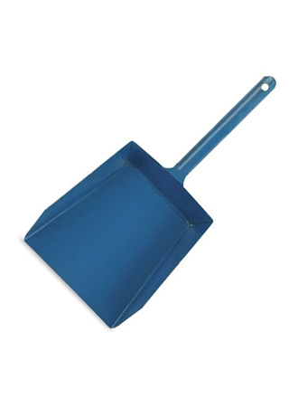 Совок для мусора, металл, короткий, металлическая ручка, в ассортименте