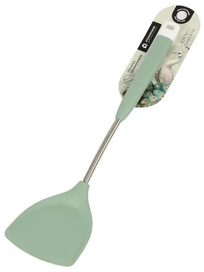 Лопатка кулинарная силикон, 38 см, навеска, Atmosphere, Serenity Gardens, AT-K4502