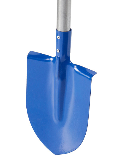 Лопата штыковая, сталь, 1.5х280х975 мм, черенок алюминиевый, Инструм-Агро, Форсаж, 012505, с V рукояткой